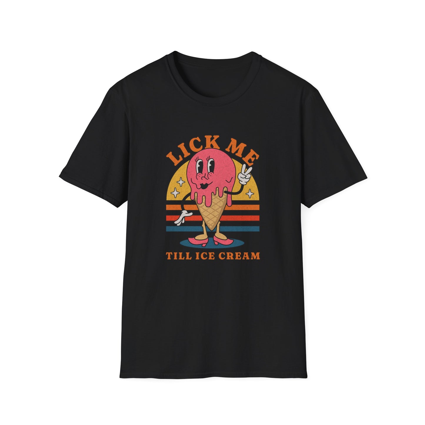 Ice Cream Lover Unisex T-Shirt,Adult, Humor, Fun Graphic Tee, Summer Fashion, Gift for Foodies, Cute Casual Wear, Sweet Treat Apparel