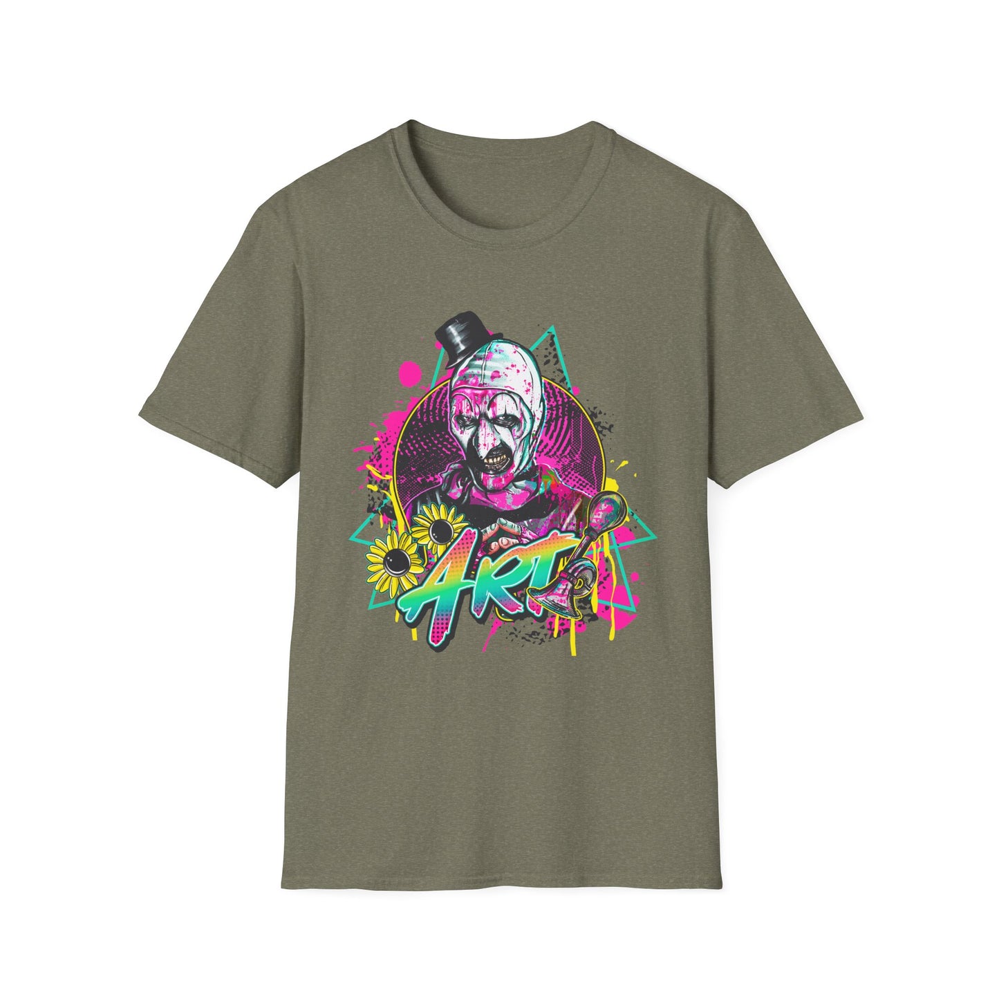 Art-Horror, Halloween, Inspired Unisex T-Shirt, Creative Gift, Graphic Tee, Trendy Casual Wear, Festival Apparel