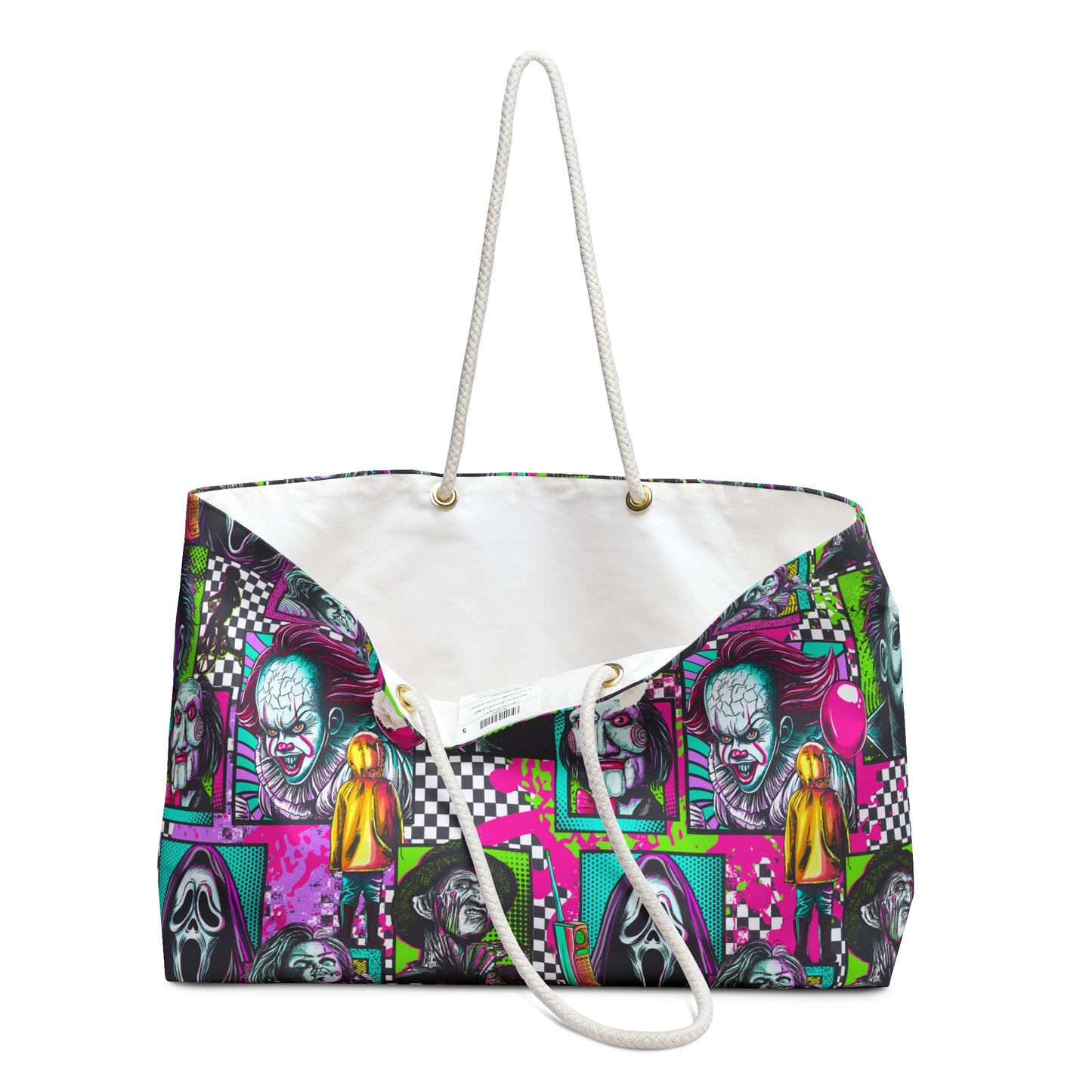 Ghoulish Weekender Bag - Chic Halloween Tote, Travel Bag, Spooky Gift, Horror Movie Lover Accessory, Fun Weekend Getaway Tote