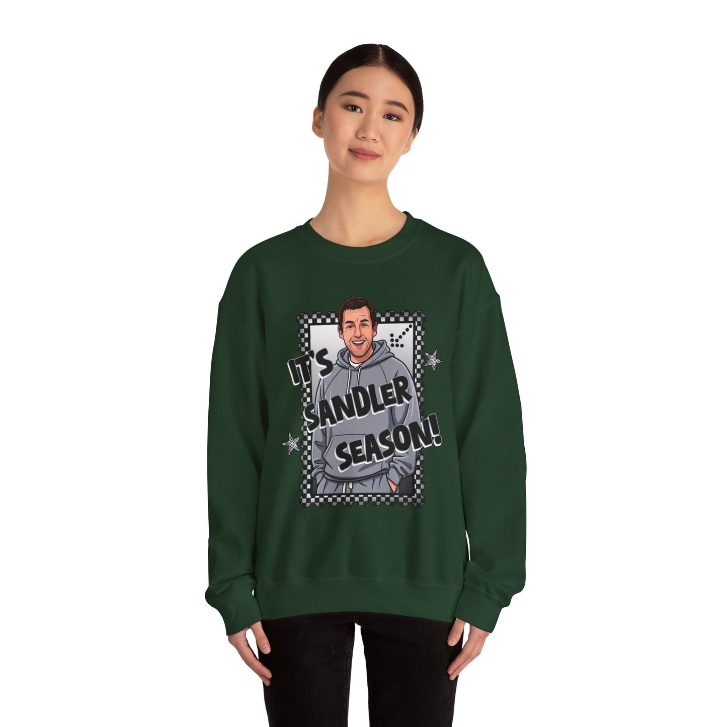 Sandler Season Sweatshirt - Cozy Unisex Crewneck for Fans, Perfect for Birthdays, Holidays, and Casual Outings