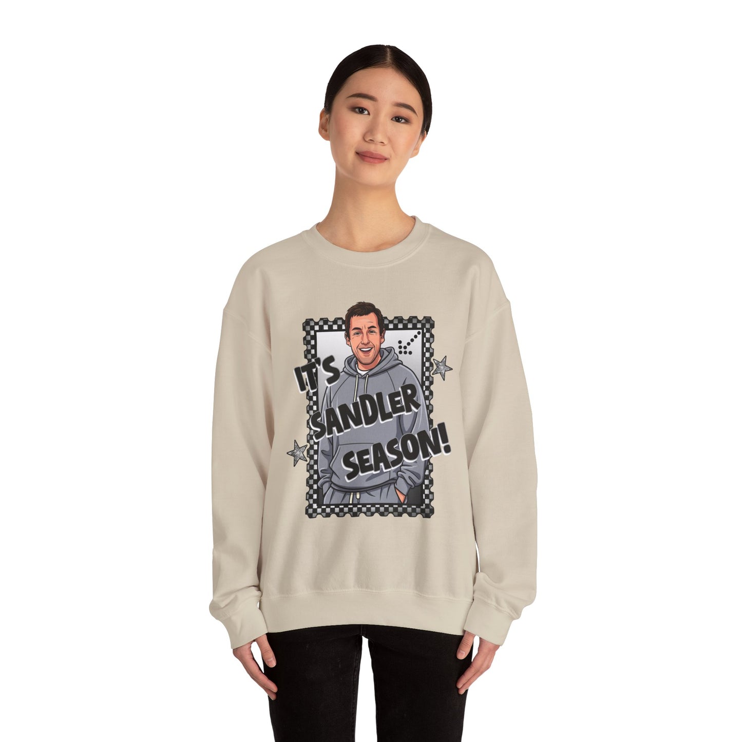 Sandler Season Sweatshirt - Cozy Unisex Crewneck for Fans, Perfect for Birthdays, Holidays, and Casual Outings