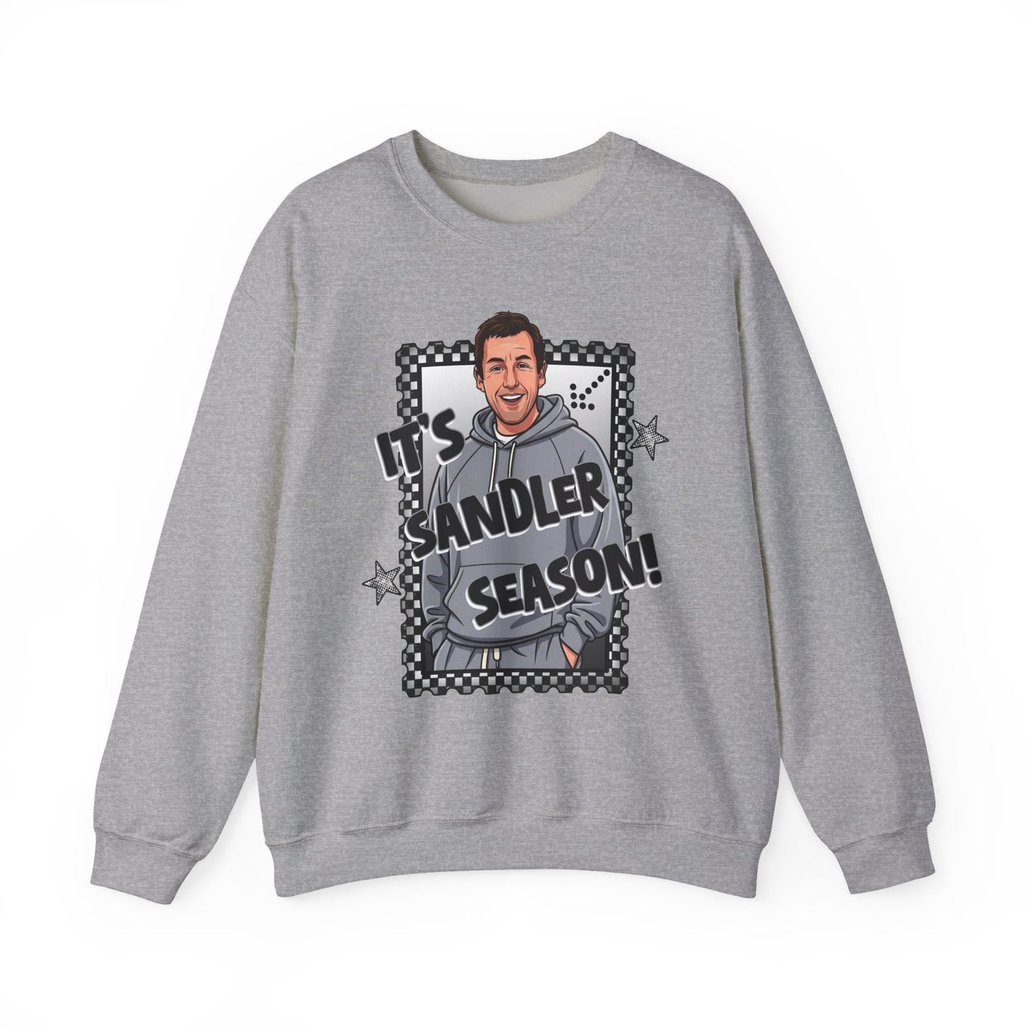Sandler Season Sweatshirt - Cozy Unisex Crewneck for Fans, Perfect for Birthdays, Holidays, and Casual Outings
