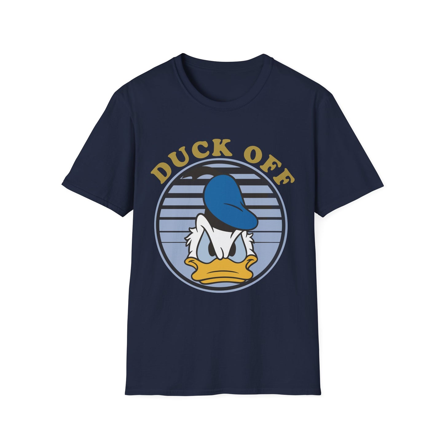 Funny Duck Off T-Shirt, Donald, Quirky Graphic Tee, Unisex Casual Wear, Gift for Duck Lovers, Humor Apparel
