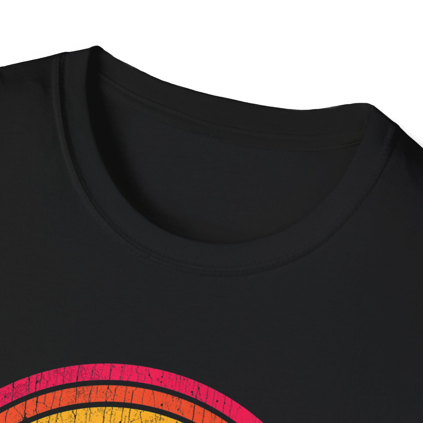 Pride Rainbow distressed Graphic T-Shirt | Unisex Softstyle Tee for LGBTQ+ Pride Events, Summer Festivals, Casual Outfits, Gift Ideas, Statement Wear