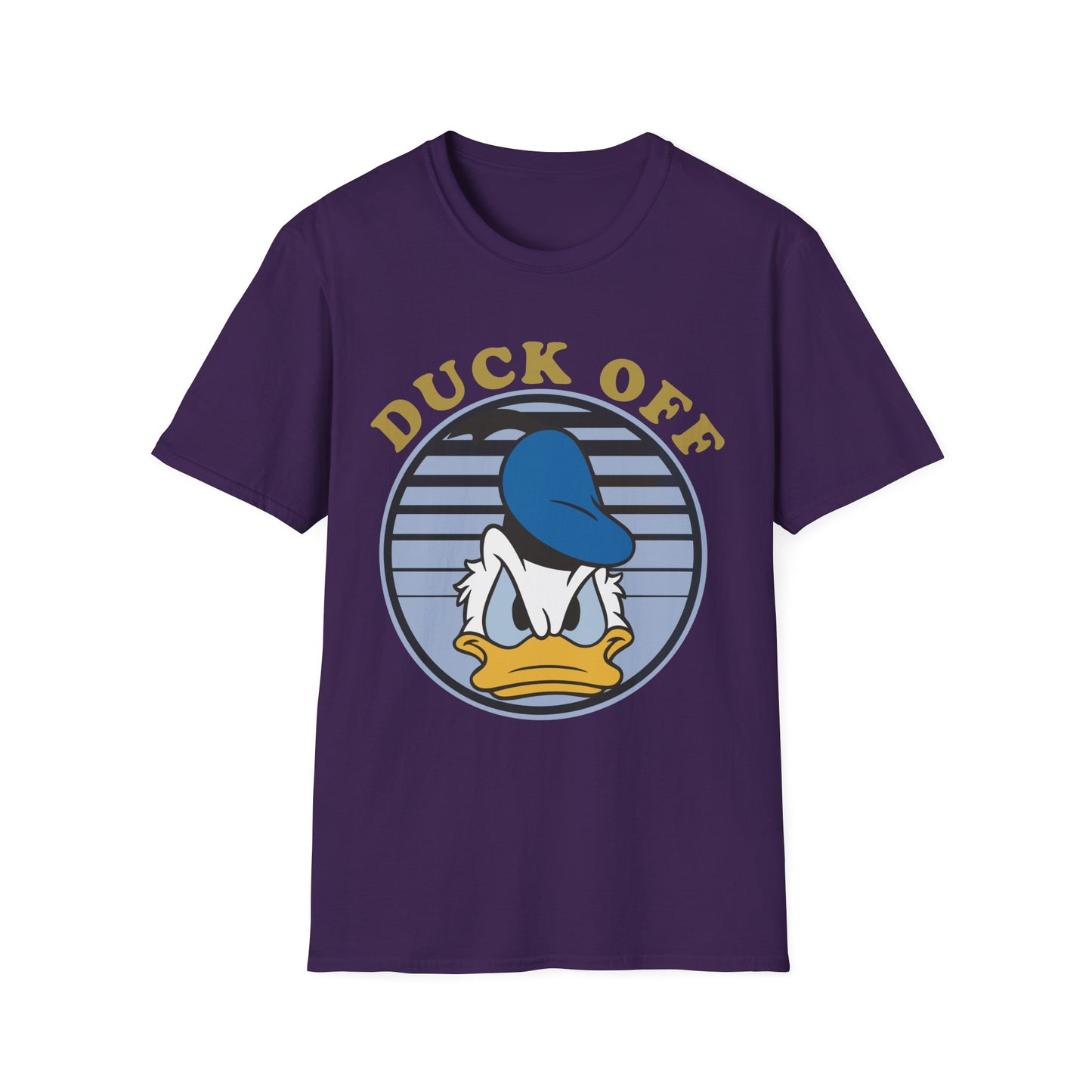 Funny Duck Off T-Shirt, Donald, Quirky Graphic Tee, Unisex Casual Wear, Gift for Duck Lovers, Humor Apparel