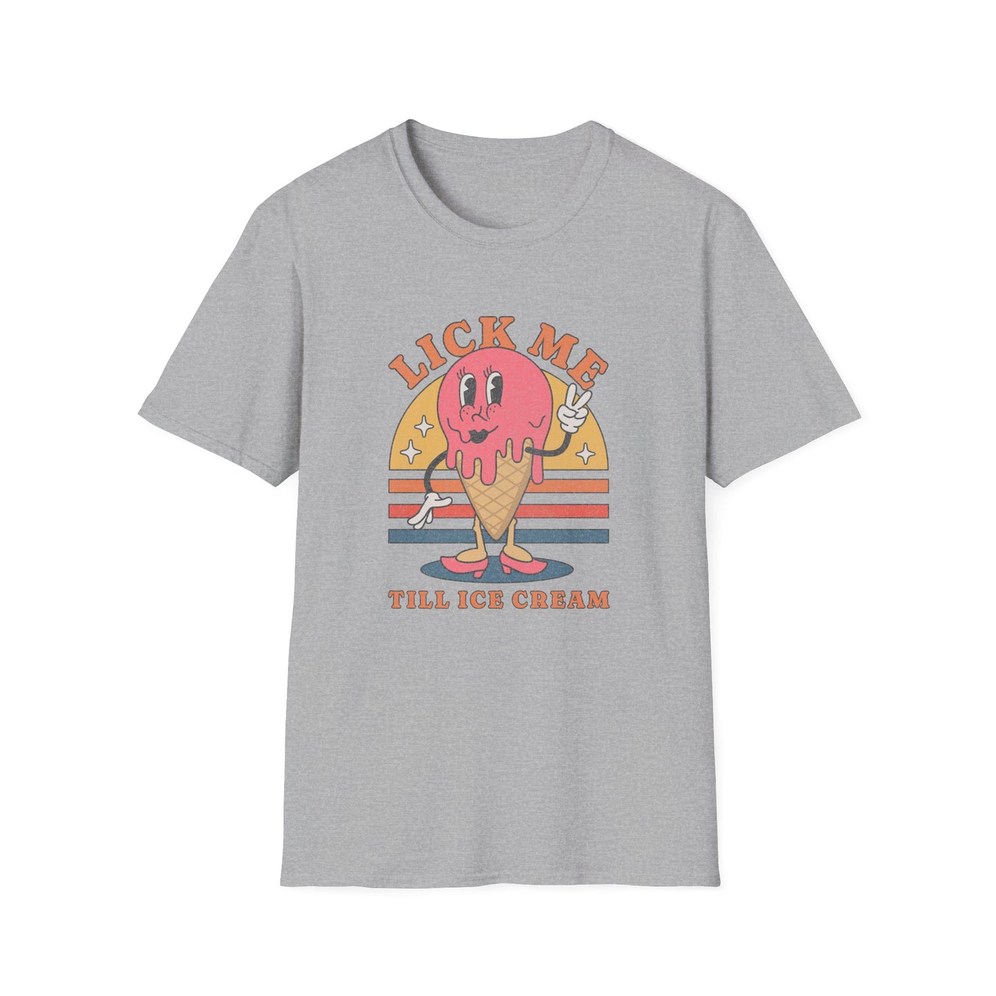 Ice Cream Lover Unisex T-Shirt,Adult, Humor, Fun Graphic Tee, Summer Fashion, Gift for Foodies, Cute Casual Wear, Sweet Treat Apparel