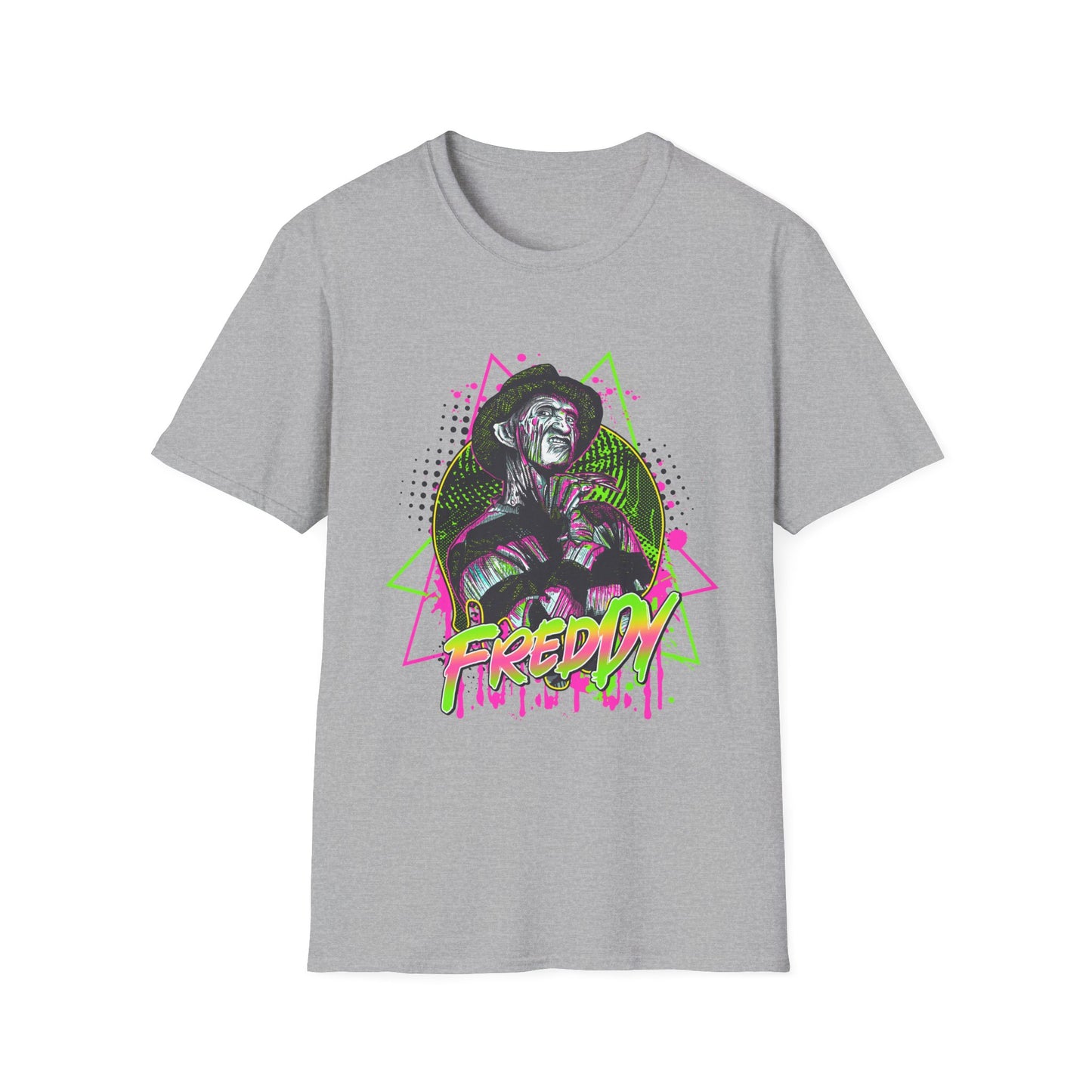 Freddy Krueger Graphic Tee | Unisex Horror Shirt, Retro Style T-Shirt, Halloween Apparel, Movie Merch, Gift for Horror Fans