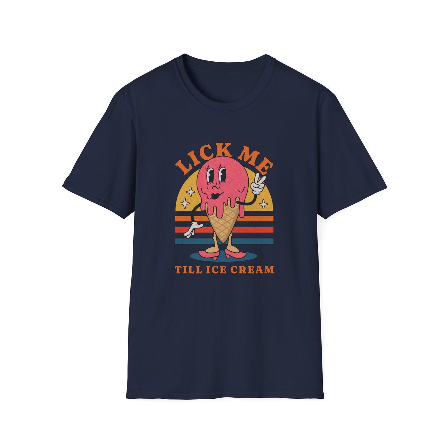 Ice Cream Lover Unisex T-Shirt,Adult, Humor, Fun Graphic Tee, Summer Fashion, Gift for Foodies, Cute Casual Wear, Sweet Treat Apparel