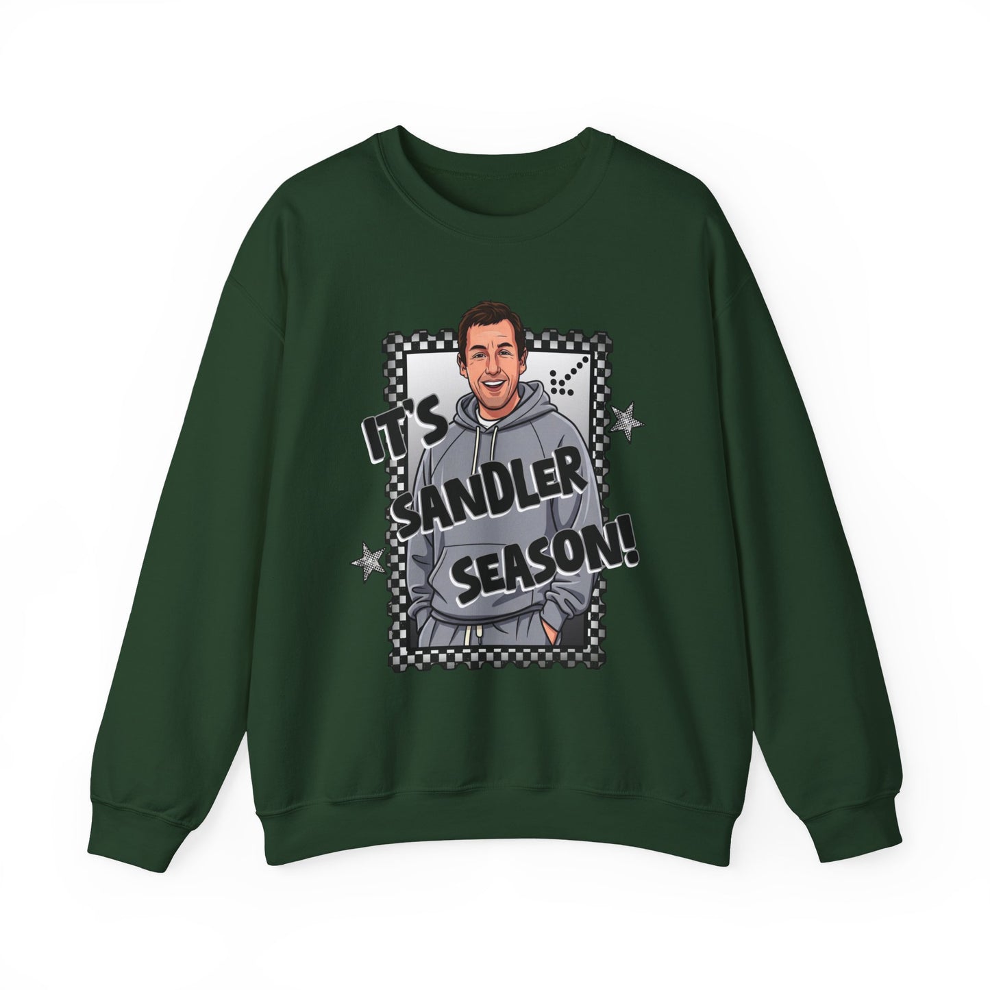 Sandler Season Sweatshirt - Cozy Unisex Crewneck for Fans, Perfect for Birthdays, Holidays, and Casual Outings