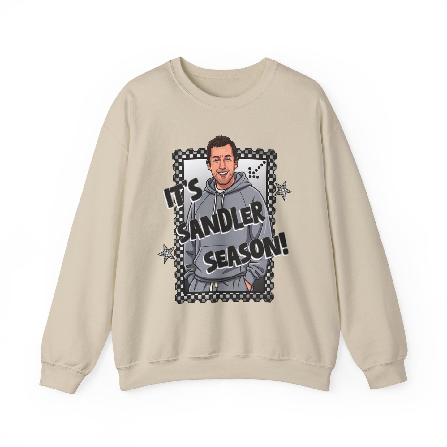 Sandler Season Sweatshirt - Cozy Unisex Crewneck for Fans, Perfect for Birthdays, Holidays, and Casual Outings
