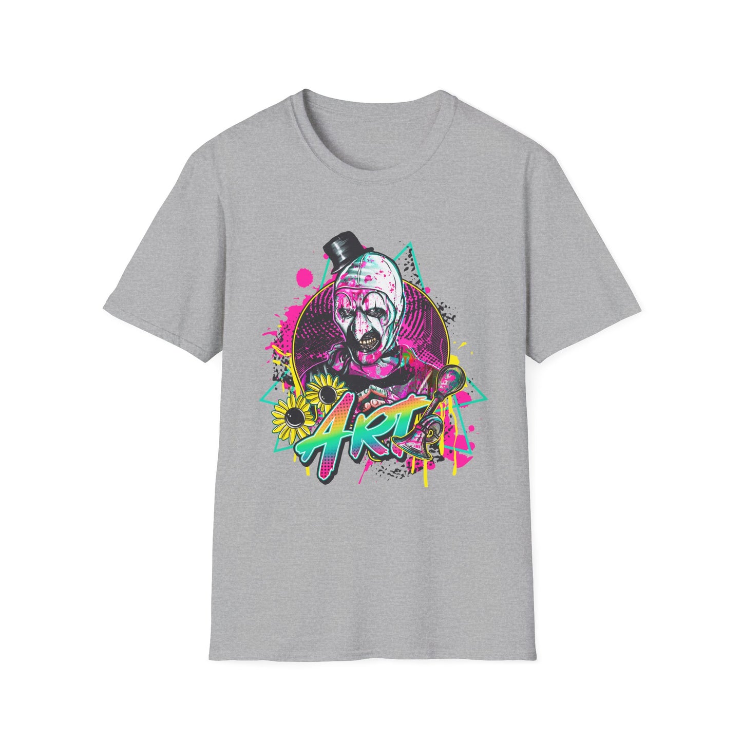 Art-Horror, Halloween, Inspired Unisex T-Shirt, Creative Gift, Graphic Tee, Trendy Casual Wear, Festival Apparel