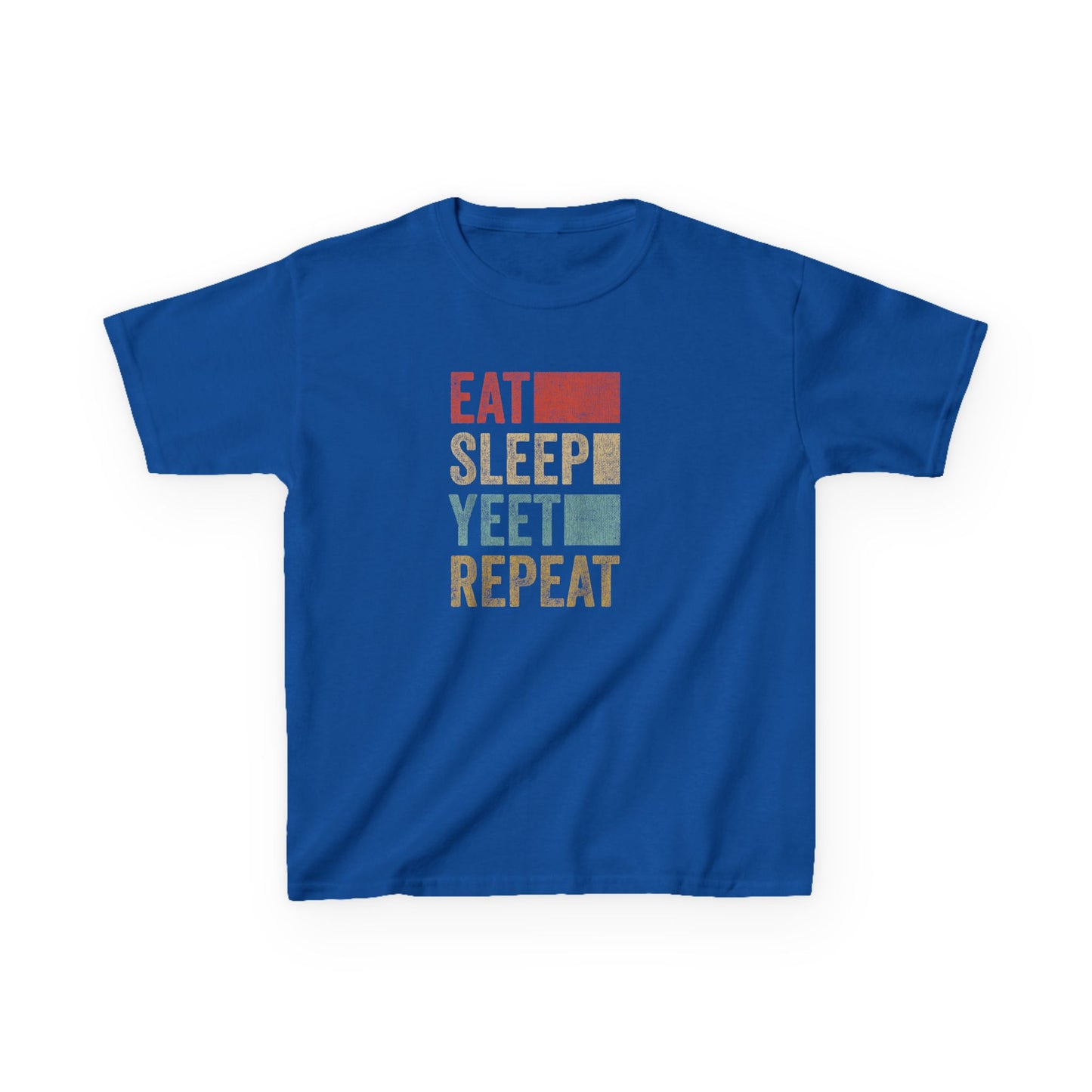 Eat Sleep Yeet Repeat, wrestling, jay uso, Funny Kids T-Shirt, Gift for Boys and Girls, Casual Wear, Birthday Party Attire