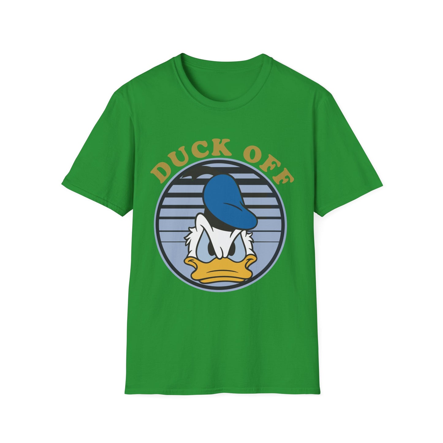 Funny Duck Off T-Shirt, Donald, Quirky Graphic Tee, Unisex Casual Wear, Gift for Duck Lovers, Humor Apparel