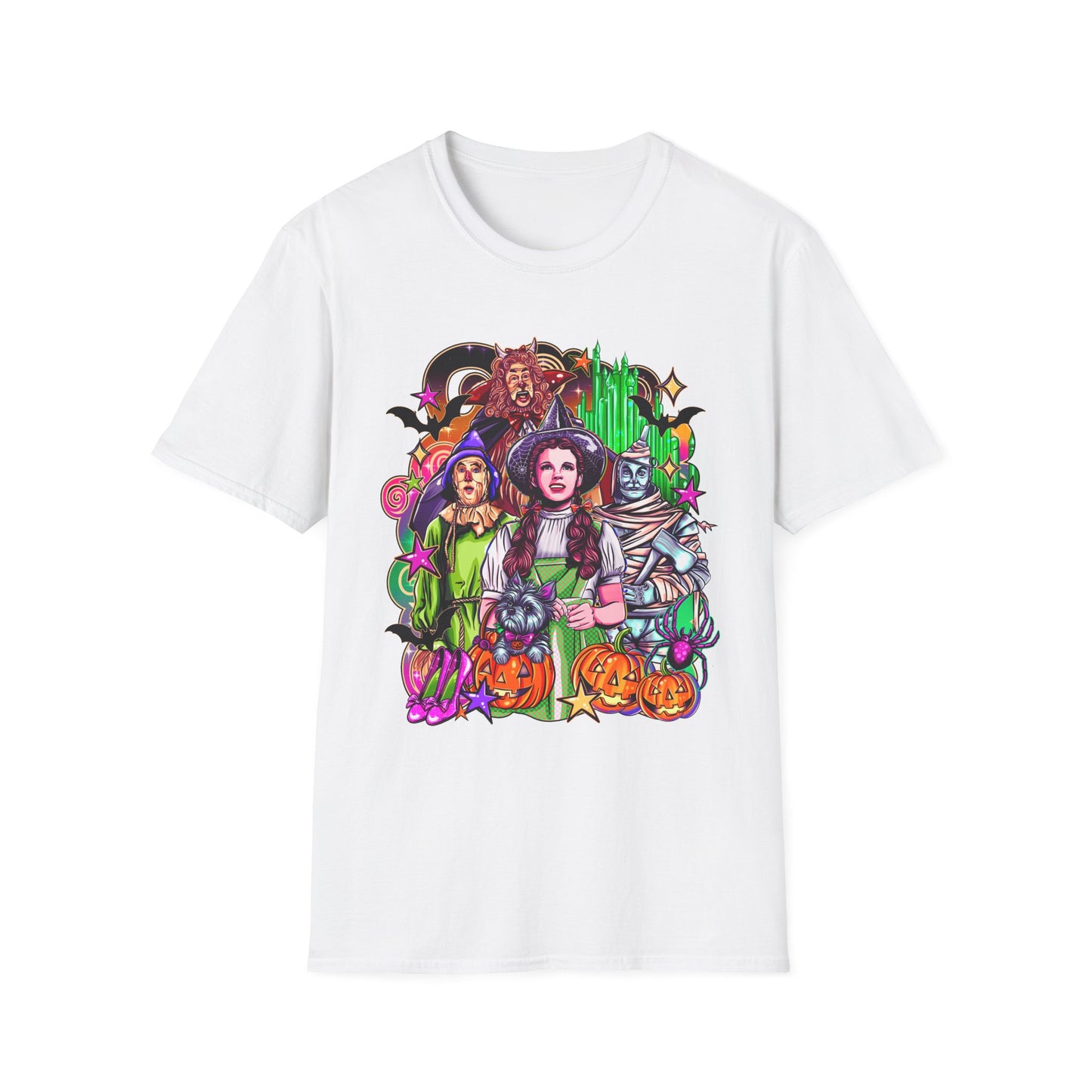 Halloween Oz, Whimsical Wizard T-Shirt, Halloween Costume Tee, Halloween Shirt, Unisex Graphic Tee, Fun Gift for Halloween Lovers