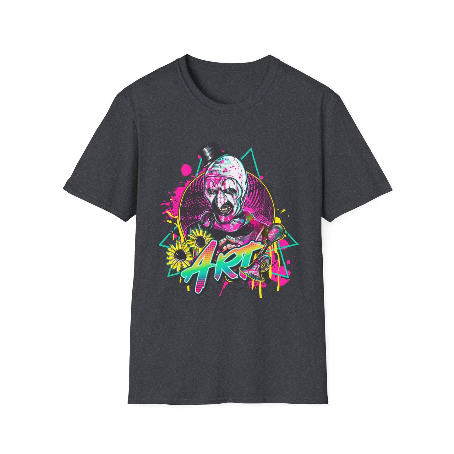 Art-Horror, Halloween, Inspired Unisex T-Shirt, Creative Gift, Graphic Tee, Trendy Casual Wear, Festival Apparel