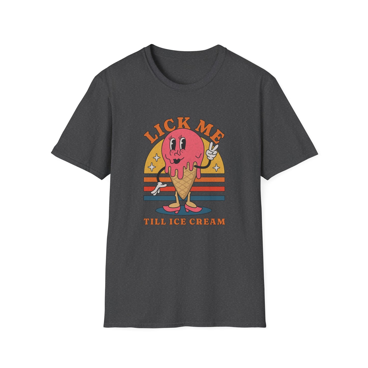 Ice Cream Lover Unisex T-Shirt,Adult, Humor, Fun Graphic Tee, Summer Fashion, Gift for Foodies, Cute Casual Wear, Sweet Treat Apparel