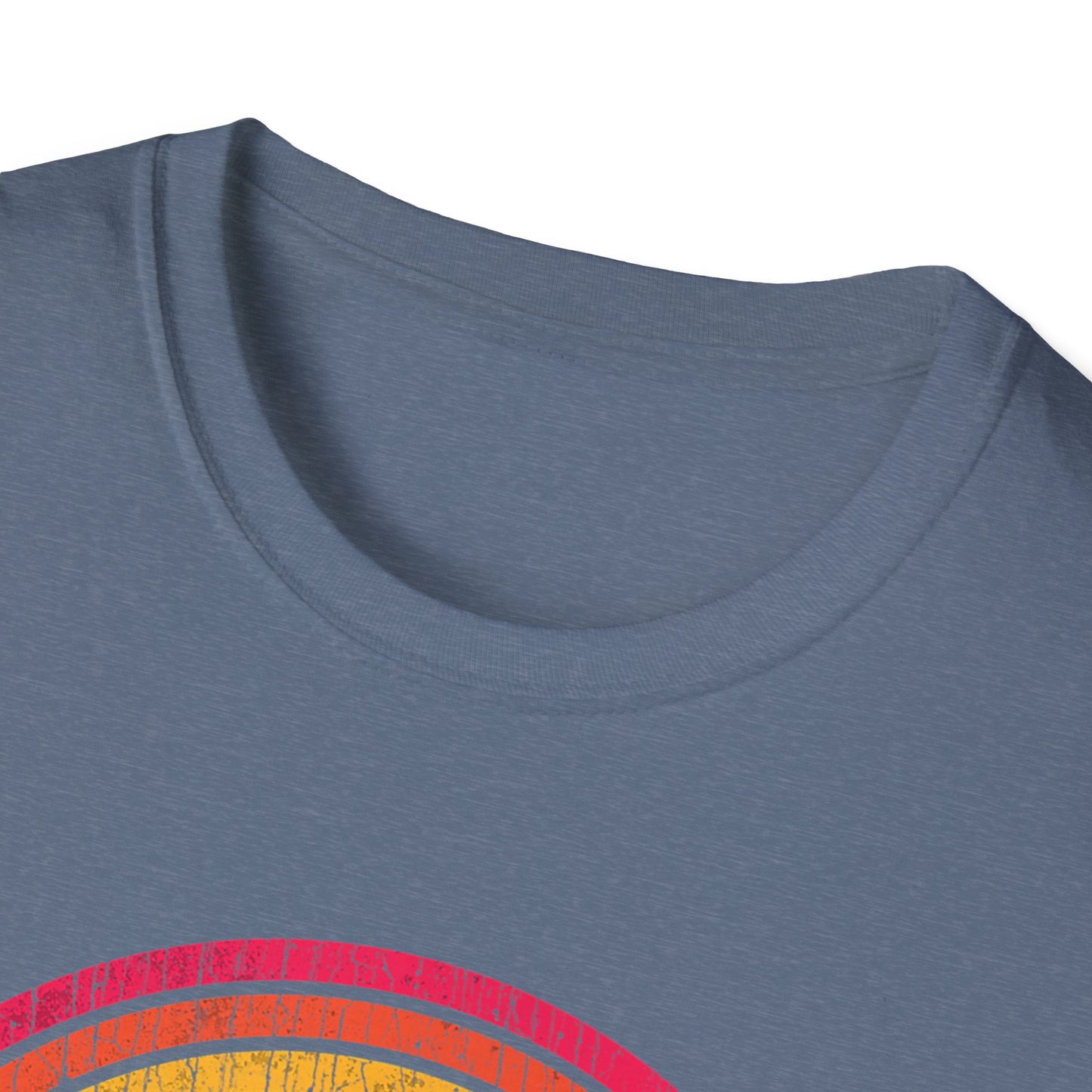 Pride Rainbow distressed Graphic T-Shirt | Unisex Softstyle Tee for LGBTQ+ Pride Events, Summer Festivals, Casual Outfits, Gift Ideas, Statement Wear