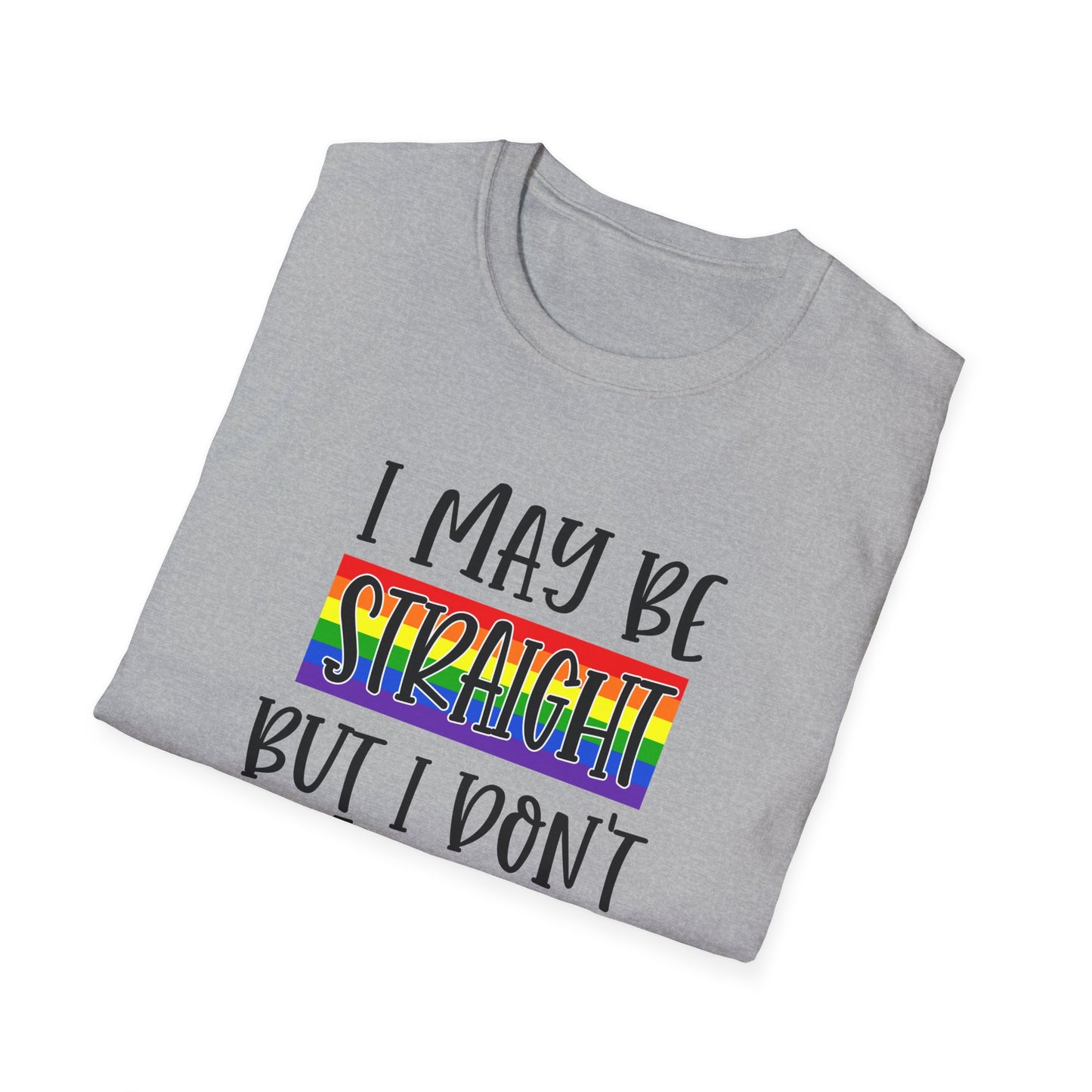 Pride Message T-Shirt, Comfortable Tee for LGBTQ+ Allies, Equality Shirt, Casual Wear, Gift for Pride Month