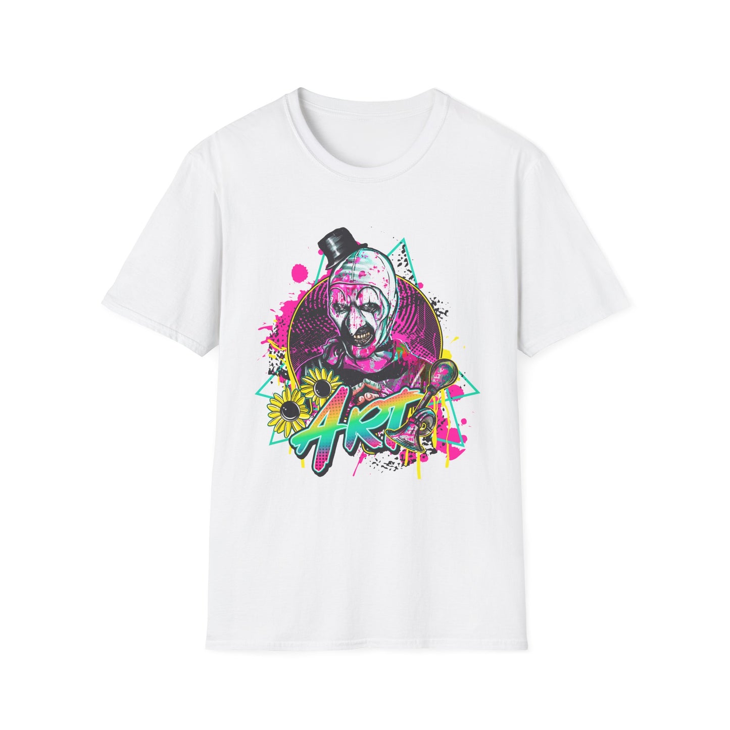 Art-Horror, Halloween, Inspired Unisex T-Shirt, Creative Gift, Graphic Tee, Trendy Casual Wear, Festival Apparel