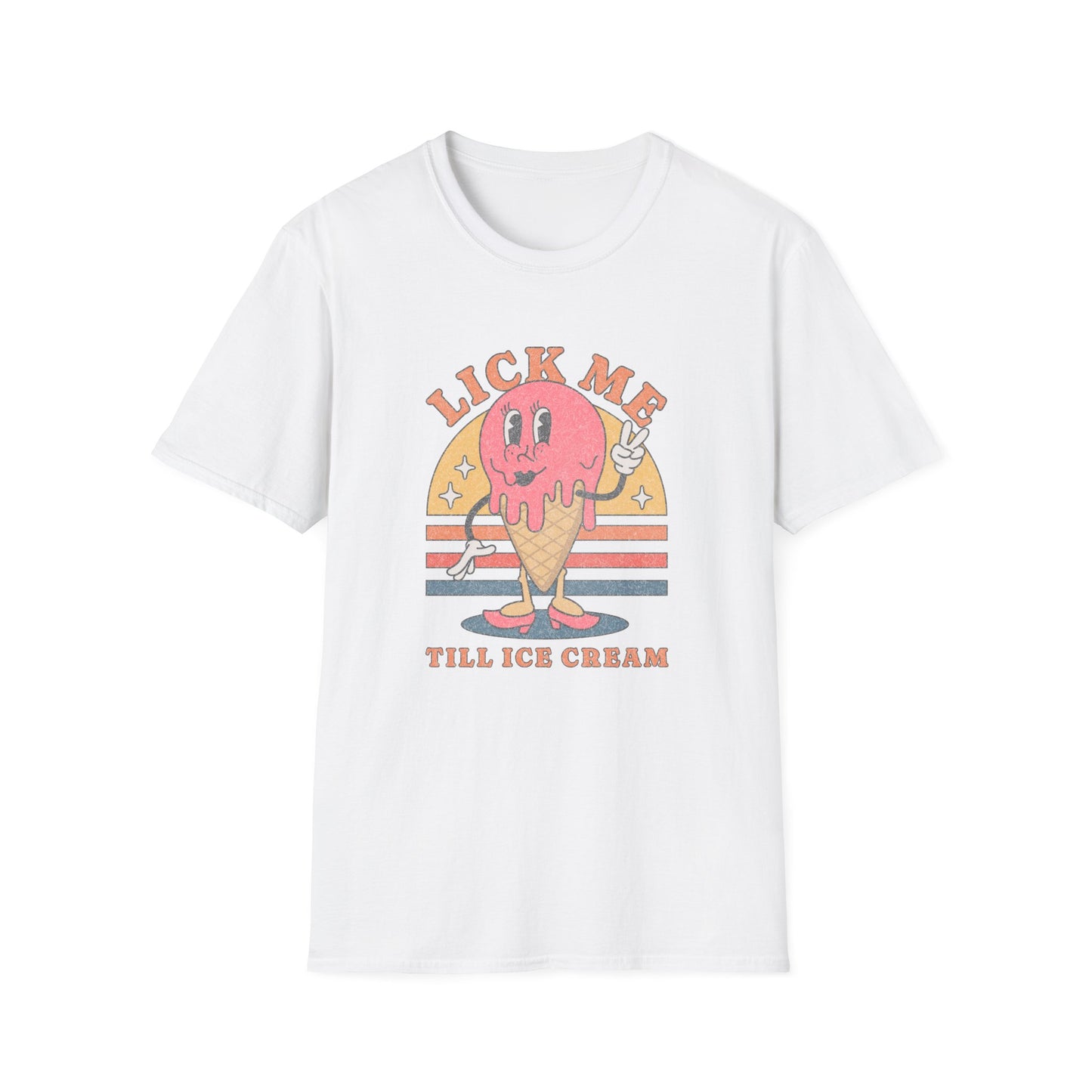 Ice Cream Lover Unisex T-Shirt,Adult, Humor, Fun Graphic Tee, Summer Fashion, Gift for Foodies, Cute Casual Wear, Sweet Treat Apparel