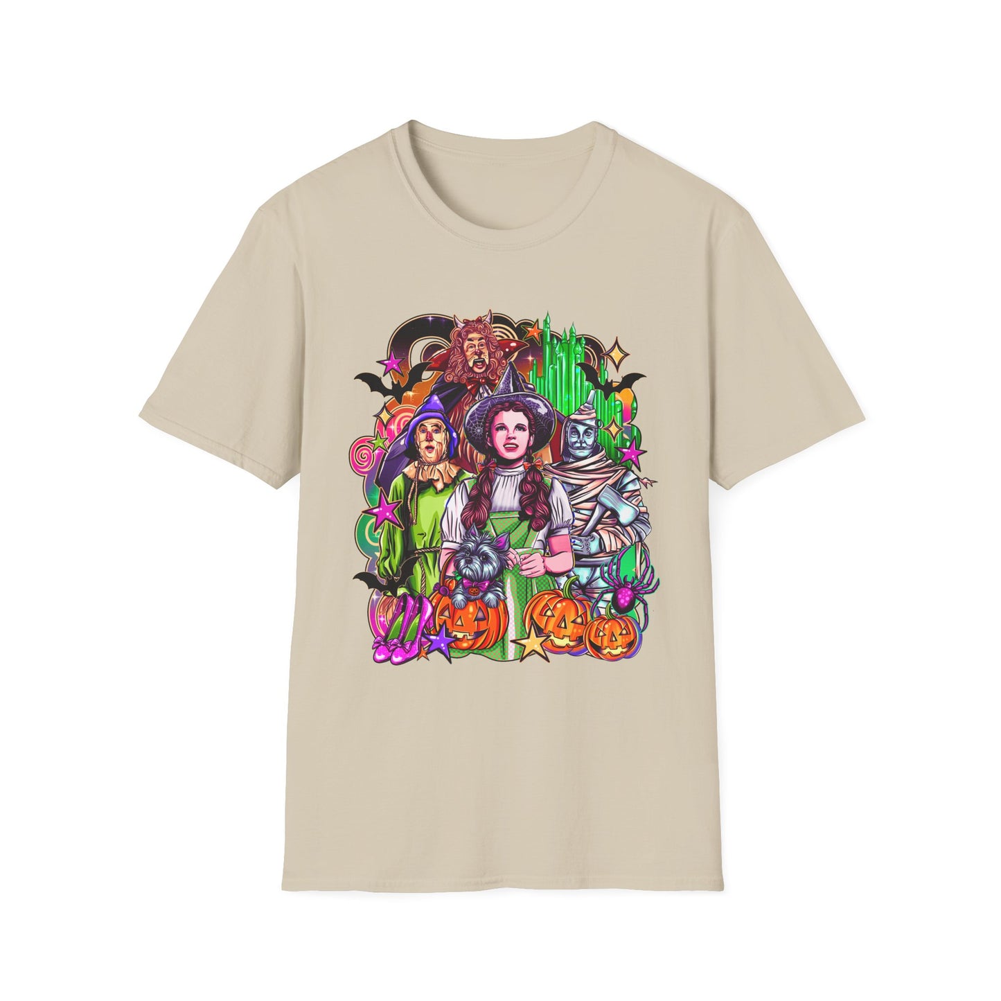Halloween Oz, Whimsical Wizard T-Shirt, Halloween Costume Tee, Halloween Shirt, Unisex Graphic Tee, Fun Gift for Halloween Lovers
