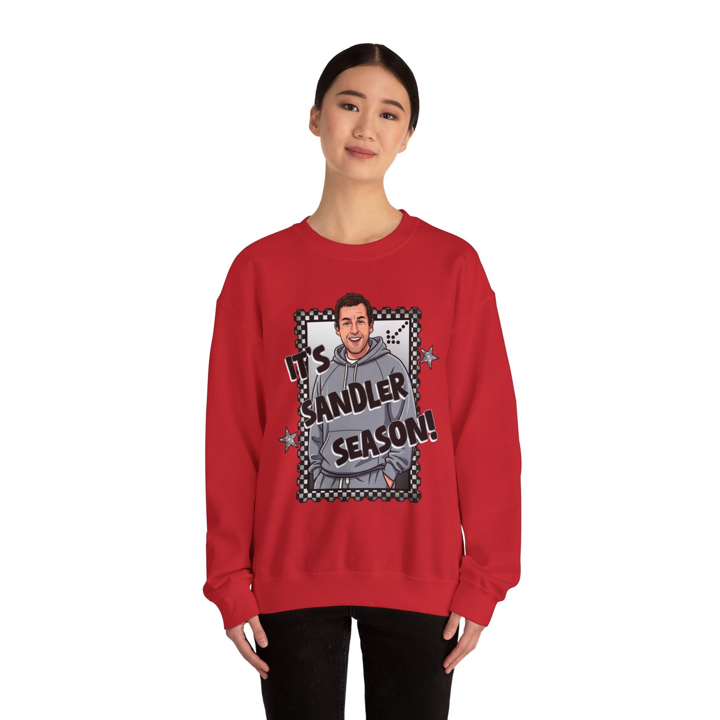 Sandler Season Sweatshirt - Cozy Unisex Crewneck for Fans, Perfect for Birthdays, Holidays, and Casual Outings