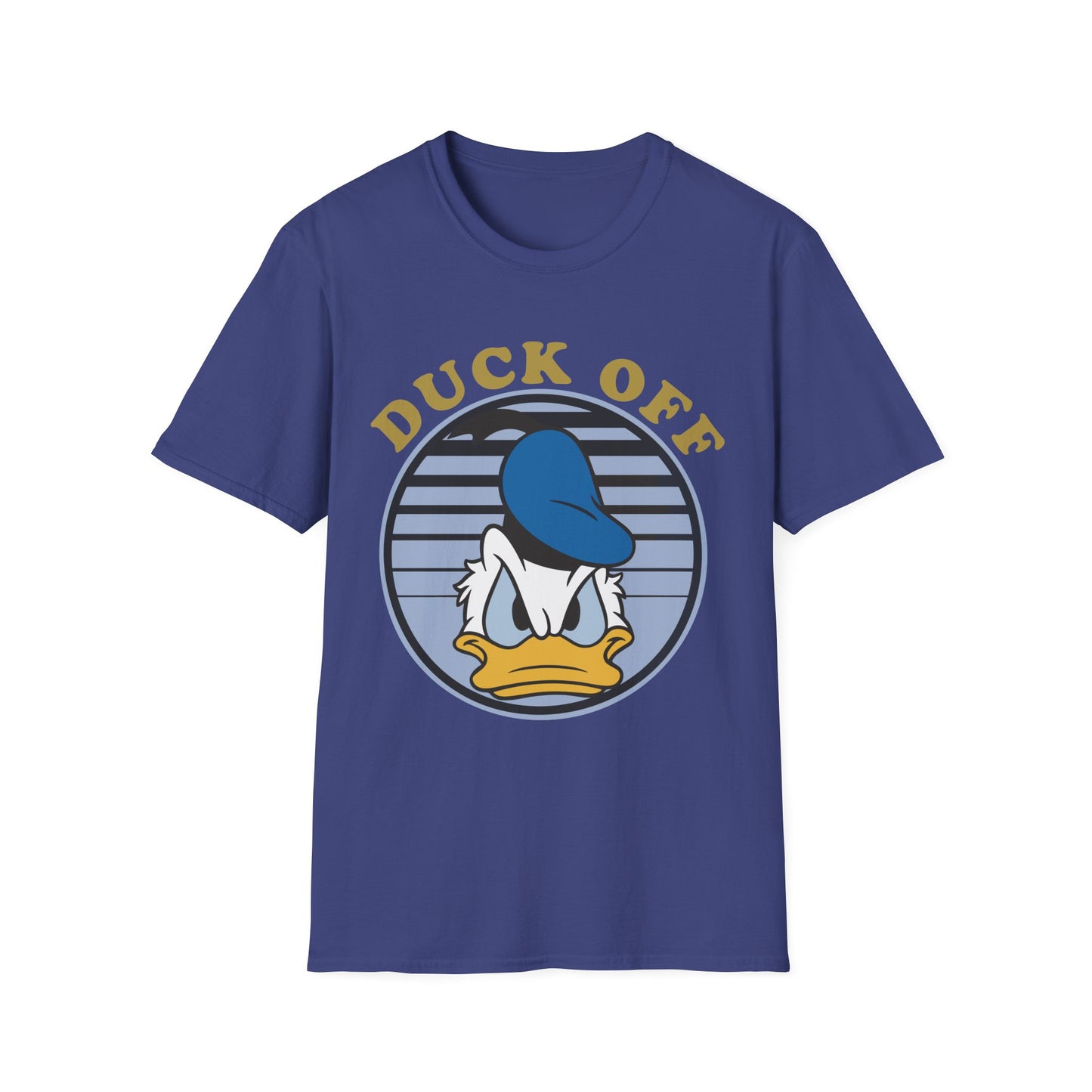 Funny Duck Off T-Shirt, Donald, Quirky Graphic Tee, Unisex Casual Wear, Gift for Duck Lovers, Humor Apparel