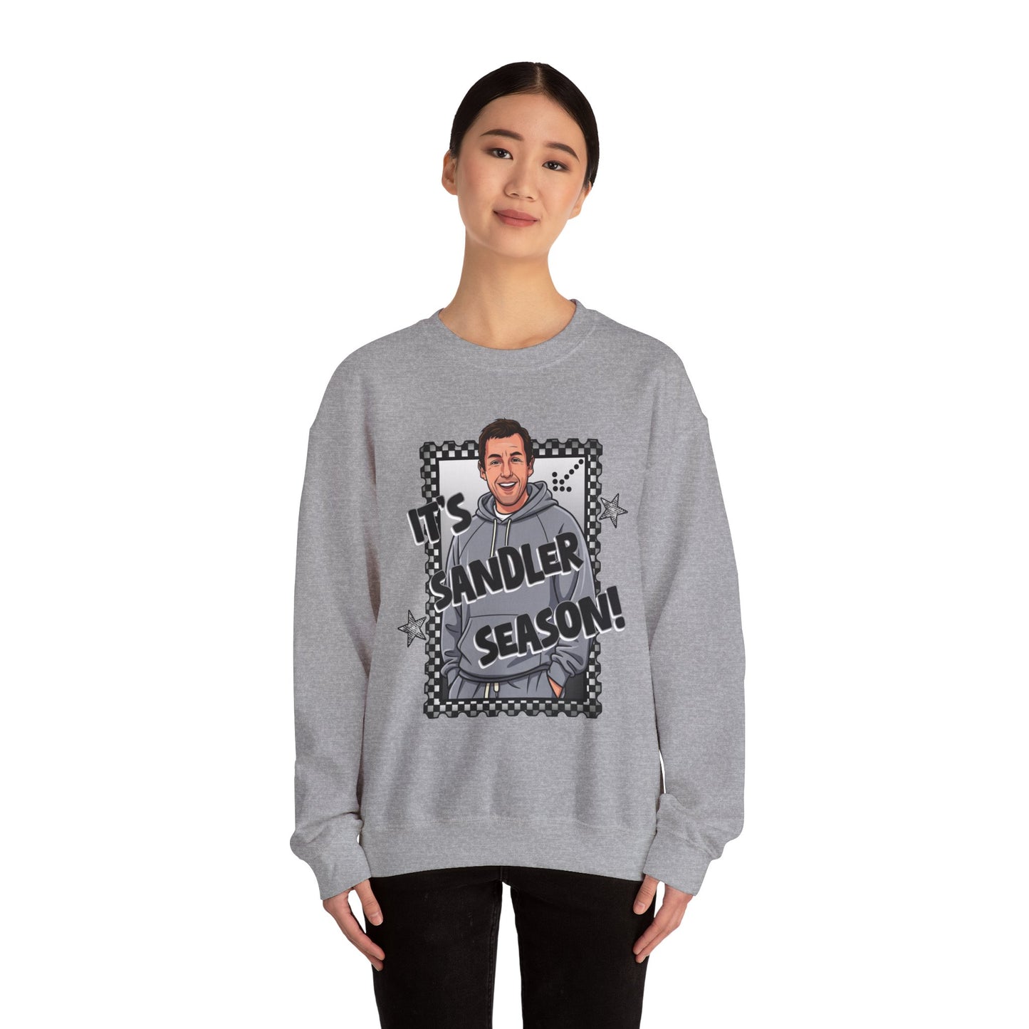 Sandler Season Sweatshirt - Cozy Unisex Crewneck for Fans, Perfect for Birthdays, Holidays, and Casual Outings