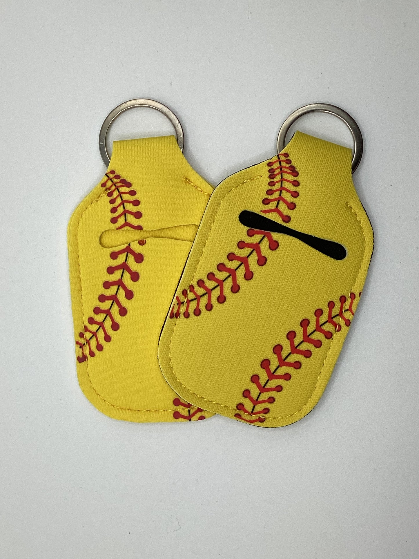 Softball Neoprene Hand Sanitizer Holder