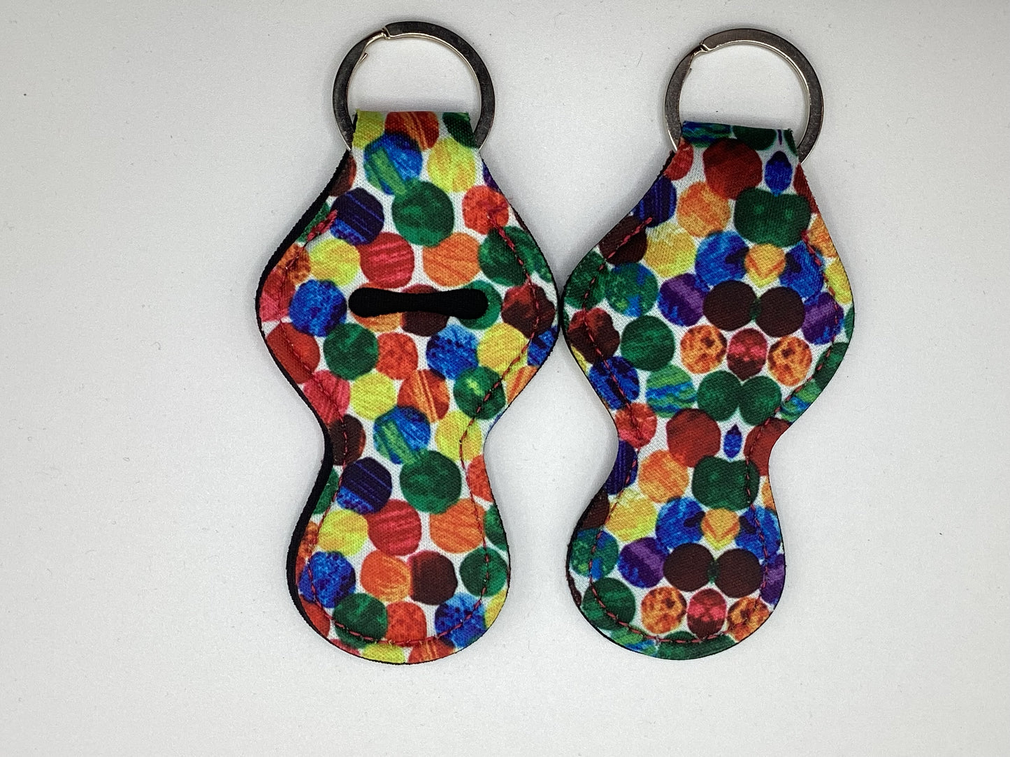 Hungry Caterpillar Neoprene Chapstick Holder Keychain
