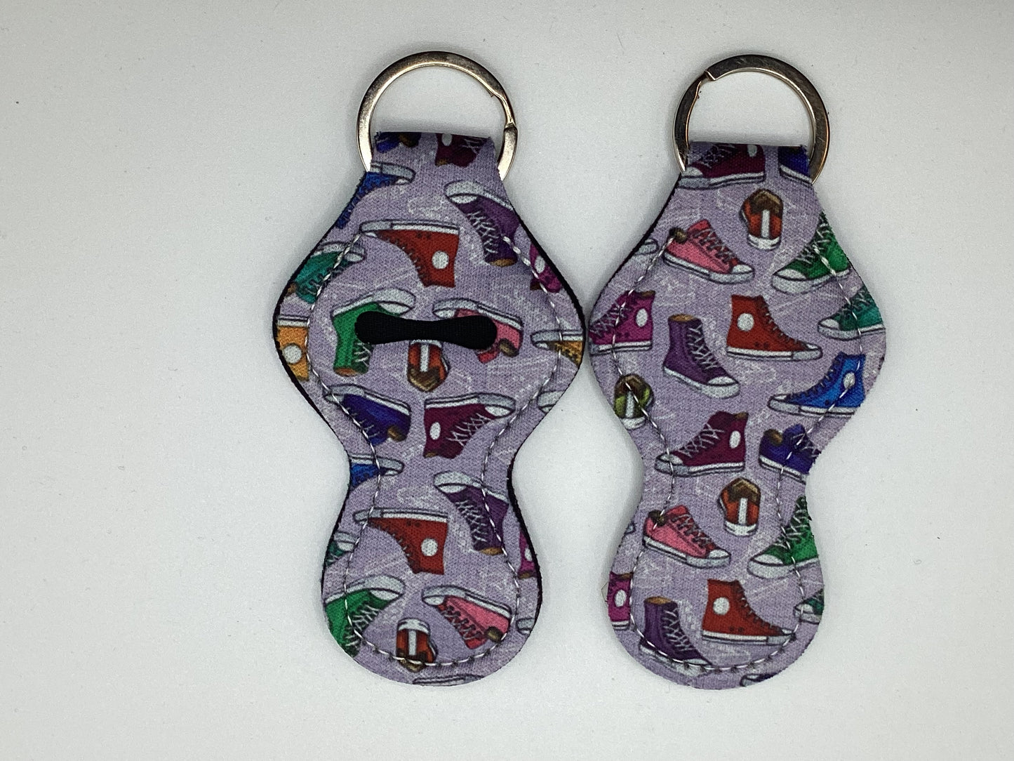 Converse All Stars, Chuck Taylors, Neoprene Chapstick Holder Keychain