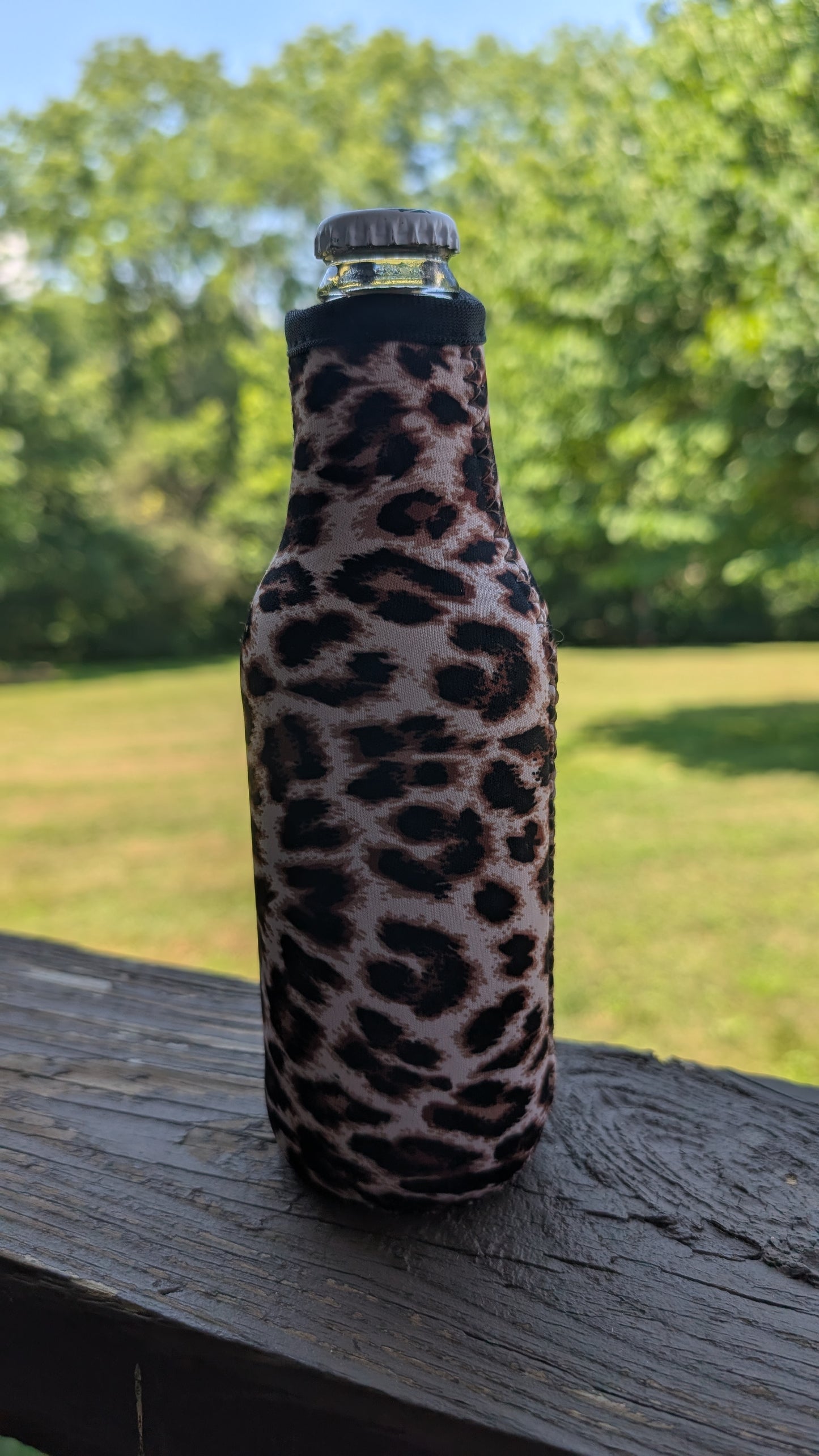 Cheetah/ Leopard Bottle Holder