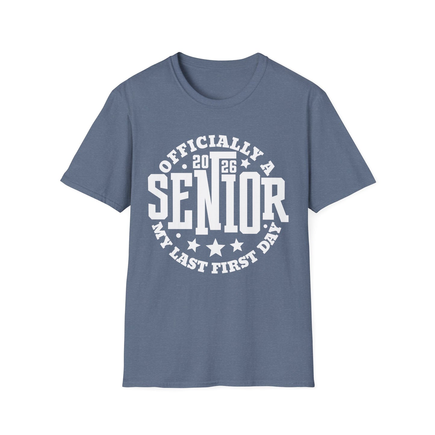 Officially a Senior 2026 Unisex Softstyle T-Shirt | Last First Day Shirt, Graduation Gift, Class of 2026 Tee, Senior Year Celebration, Back [...]
