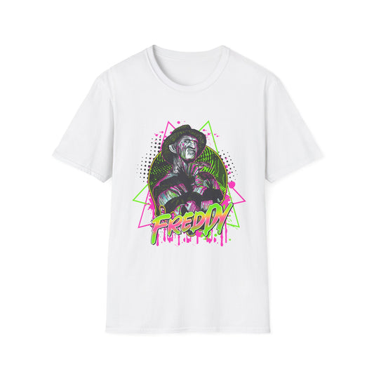 Freddy Krueger Graphic Tee | Unisex Horror Shirt, Retro Style T-Shirt, Halloween Apparel, Movie Merch, Gift for Horror Fans