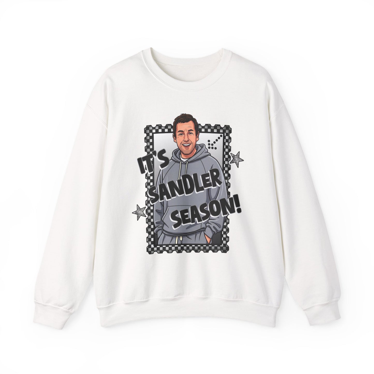 Sandler Season Sweatshirt - Cozy Unisex Crewneck for Fans, Perfect for Birthdays, Holidays, and Casual Outings