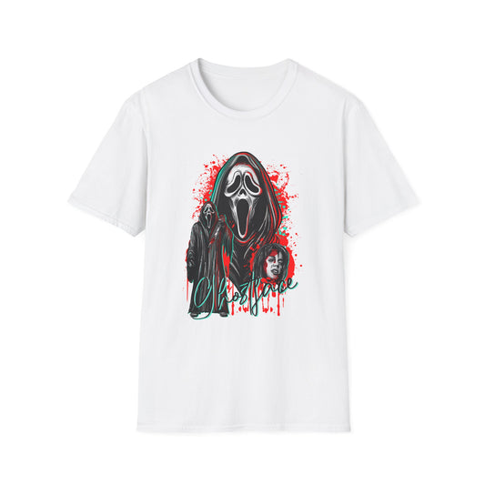 Scream and Sydni, Graphic Tee, Unisex Horror T-Shirt, Softstyle Shirt for Movie Lovers, Halloween Gift, Casual Everyday Wear