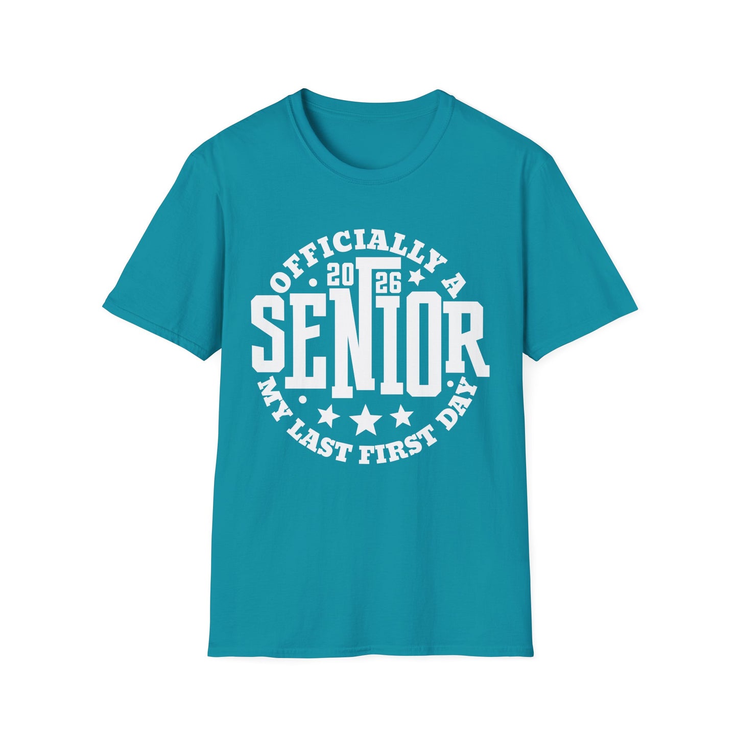 Officially a Senior 2026 Unisex Softstyle T-Shirt | Last First Day Shirt, Graduation Gift, Class of 2026 Tee, Senior Year Celebration, Back [...]