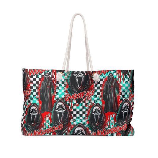 Ghostface Weekender Bag | Horror Travel Tote, Scary Movie Lover's Carryall, Halloween Gift, Movie Night Accessory, Perfect for Weekend [...]