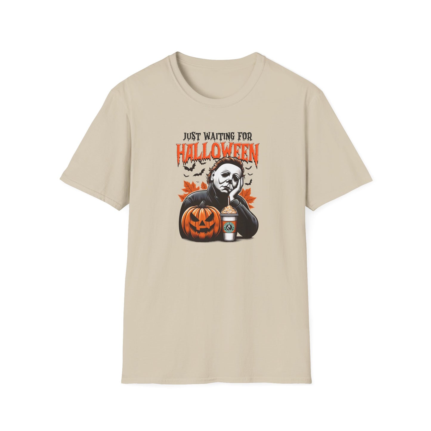 Patiently waiting for Halloween Unisex Softstyle T-Shirt