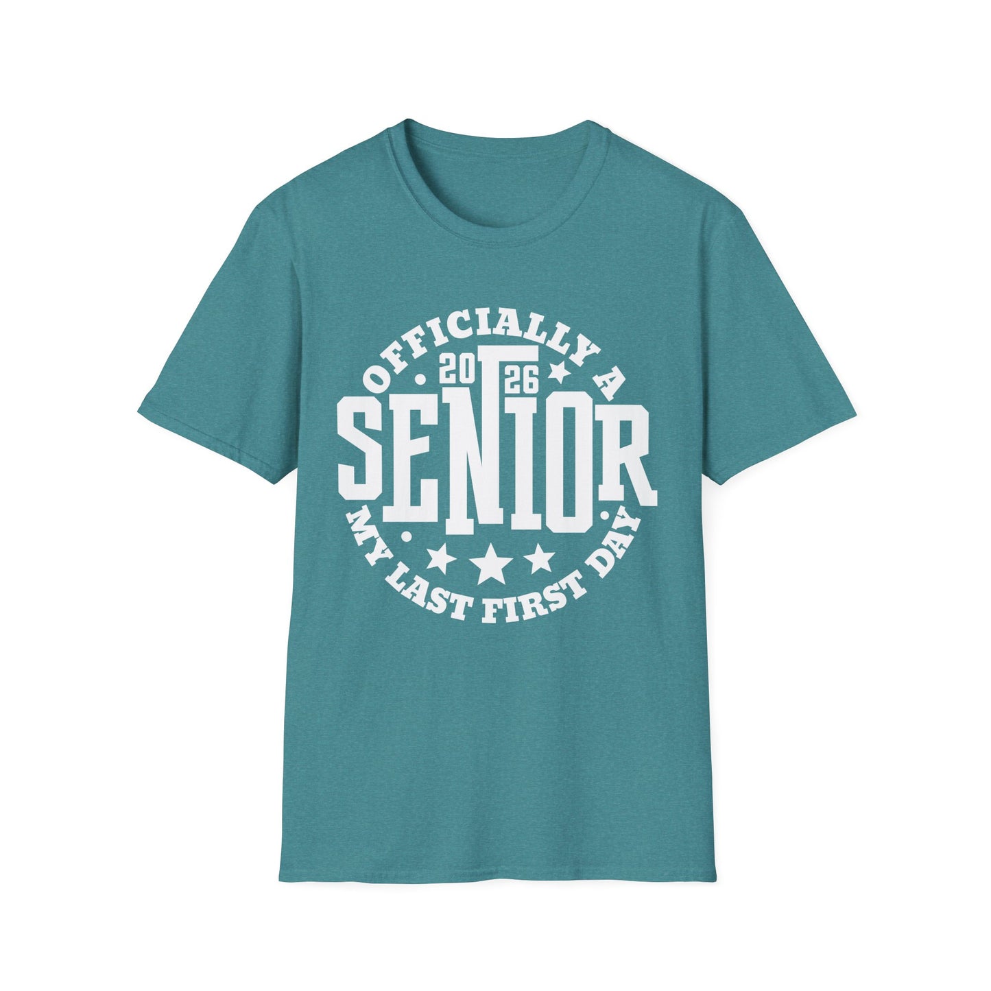 Officially a Senior 2026 Unisex Softstyle T-Shirt | Last First Day Shirt, Graduation Gift, Class of 2026 Tee, Senior Year Celebration, Back [...]