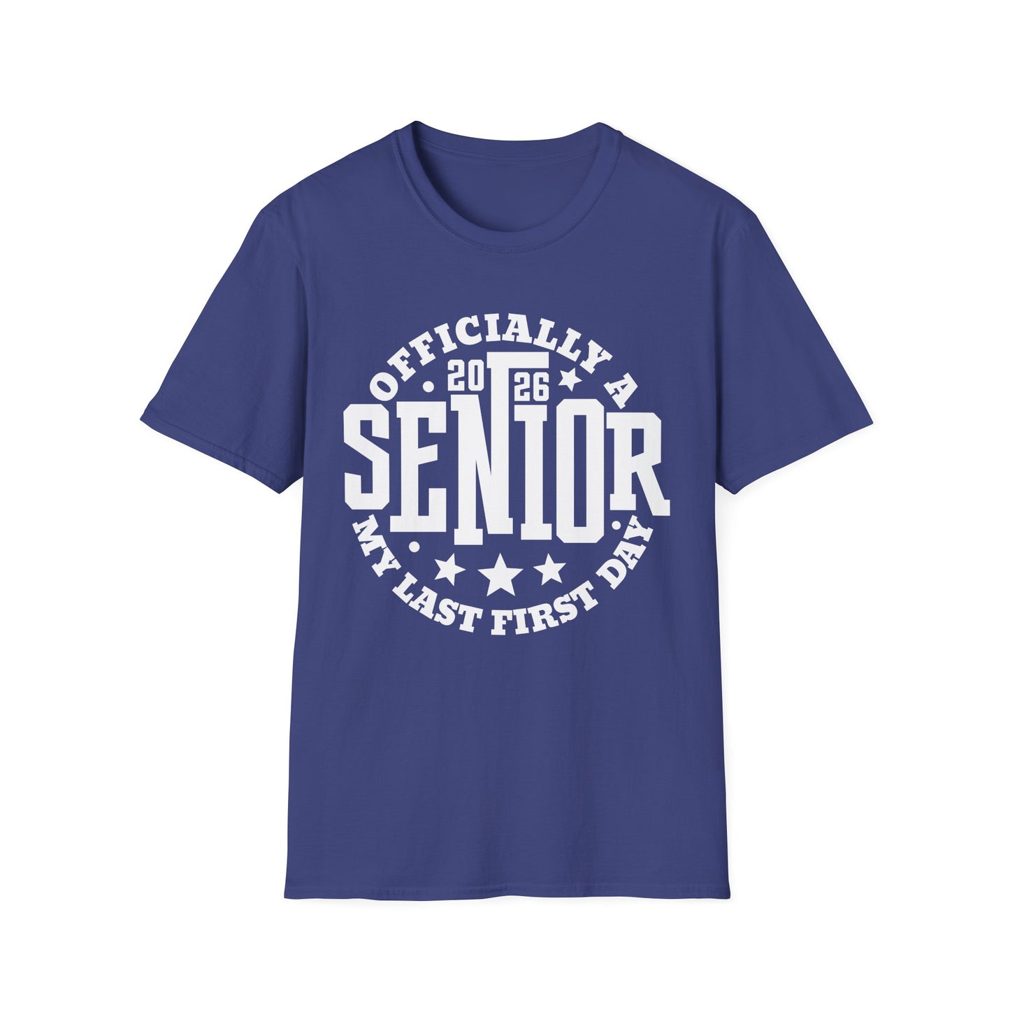 Officially a Senior 2026 Unisex Softstyle T-Shirt | Last First Day Shirt, Graduation Gift, Class of 2026 Tee, Senior Year Celebration, Back [...]