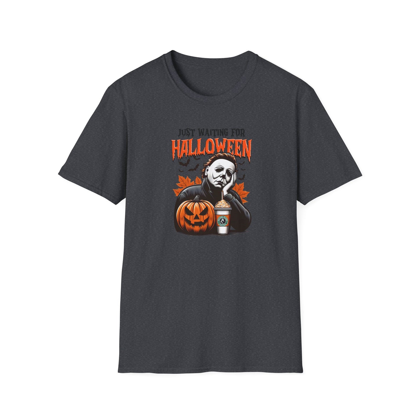 Patiently waiting for Halloween Unisex Softstyle T-Shirt