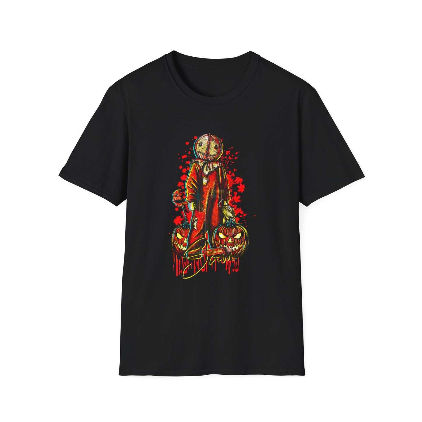 Sam-Halloween-Inspired Unisex T-Shirt with Creepy Artwork, Graphic Tee for Fall Celebrations, Spooky Season Apparel, Unique Gift Idea, [...]