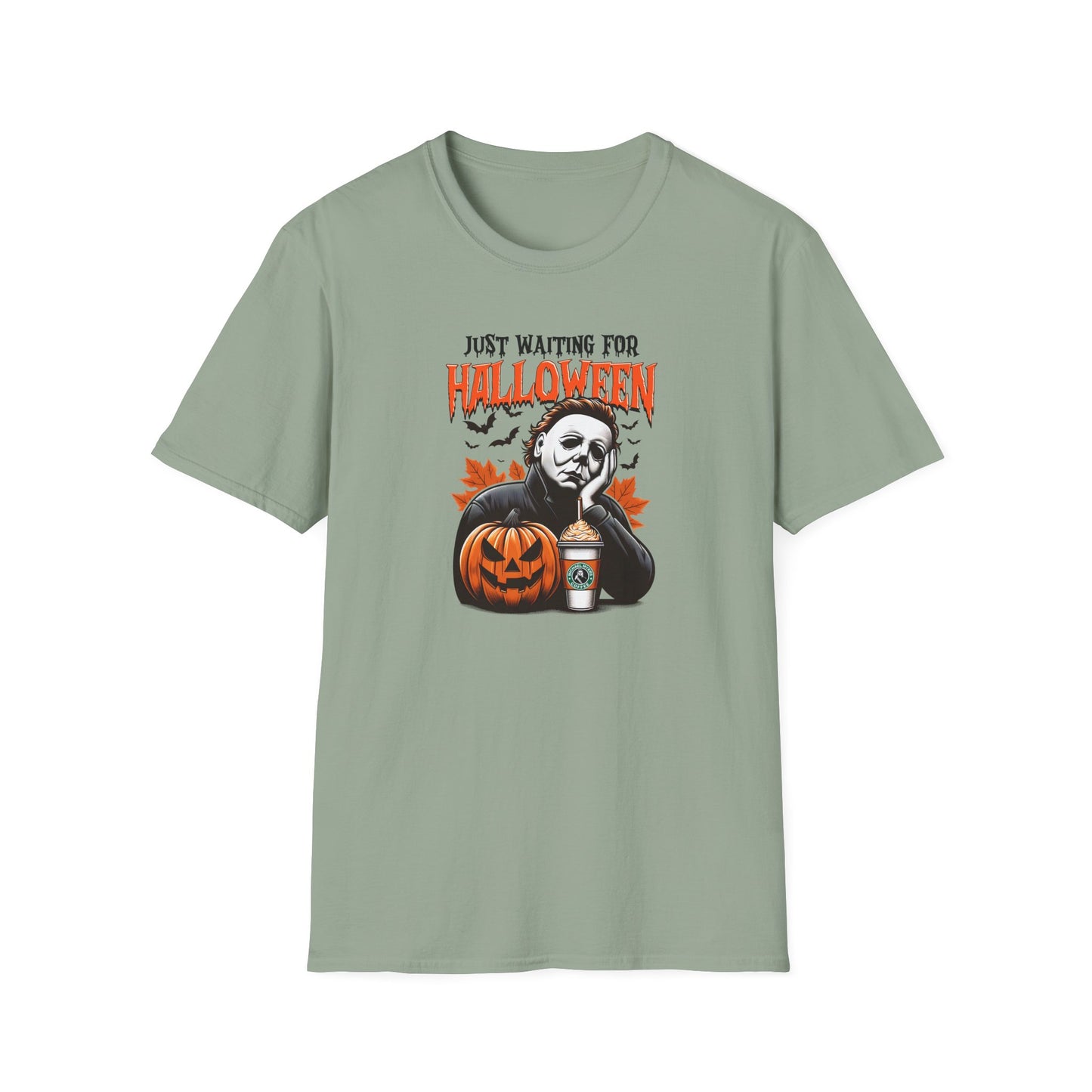 Patiently waiting for Halloween Unisex Softstyle T-Shirt