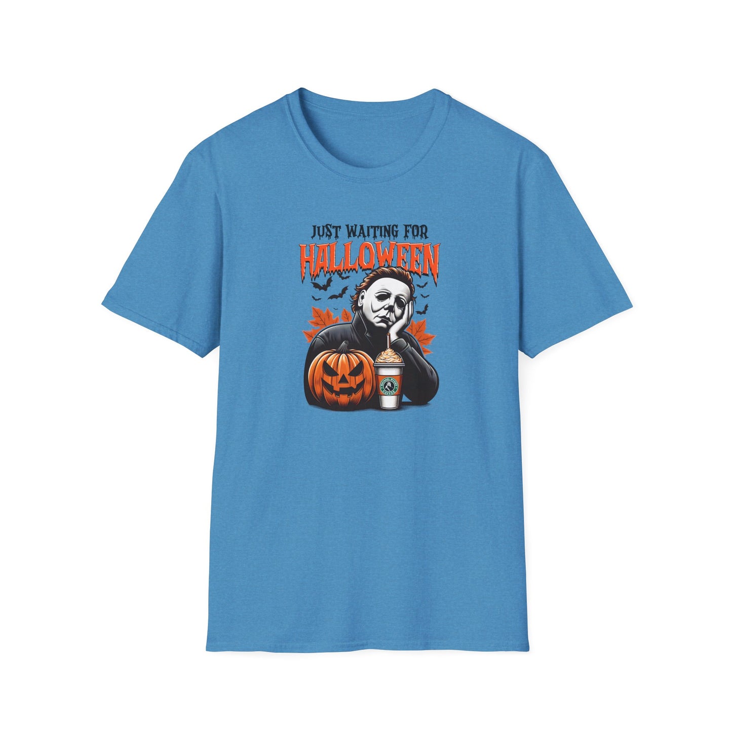 Patiently waiting for Halloween Unisex Softstyle T-Shirt