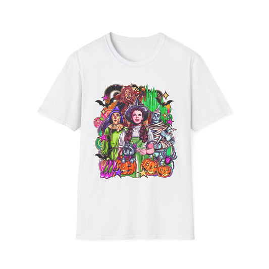 Halloween Oz, Whimsical Wizard T-Shirt, Halloween Costume Tee, Halloween Shirt, Unisex Graphic Tee, Fun Gift for Halloween Lovers