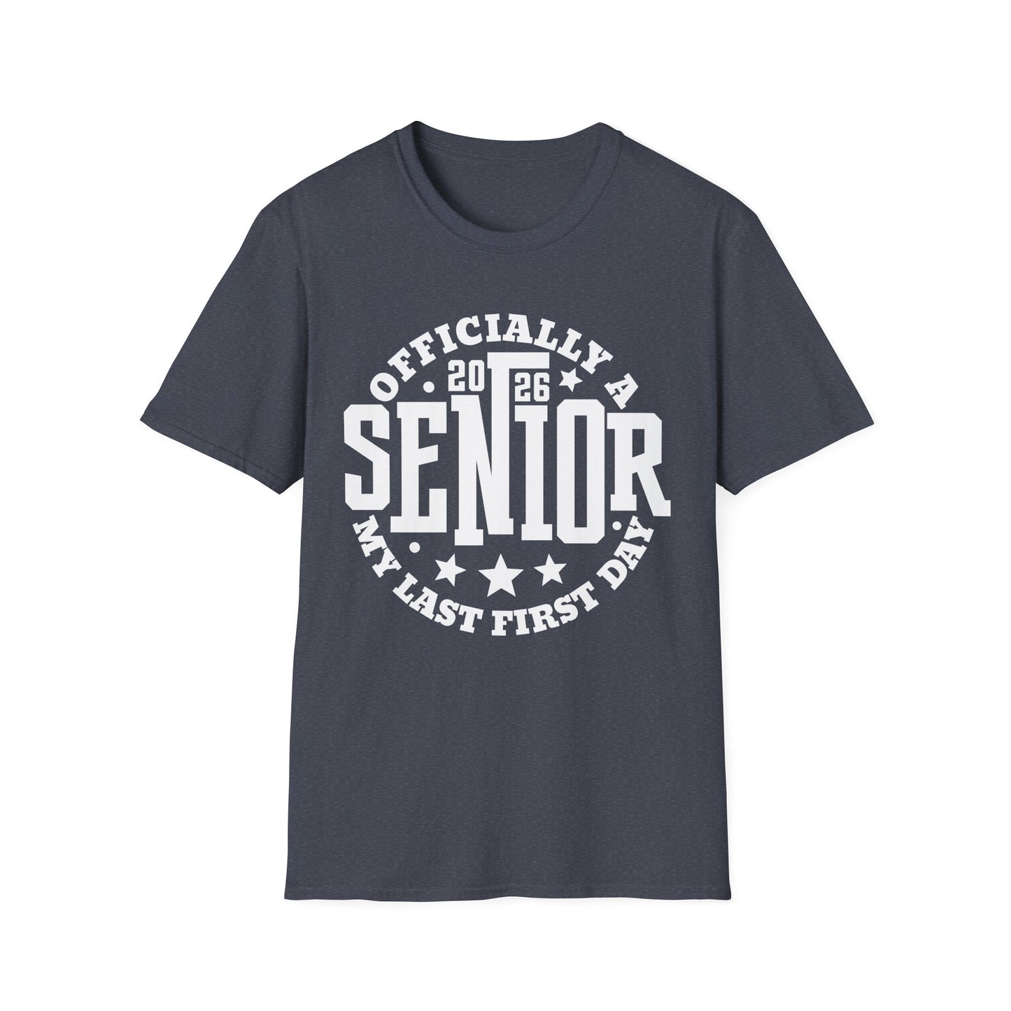 Officially a Senior 2026 Unisex Softstyle T-Shirt | Last First Day Shirt, Graduation Gift, Class of 2026 Tee, Senior Year Celebration, Back [...]