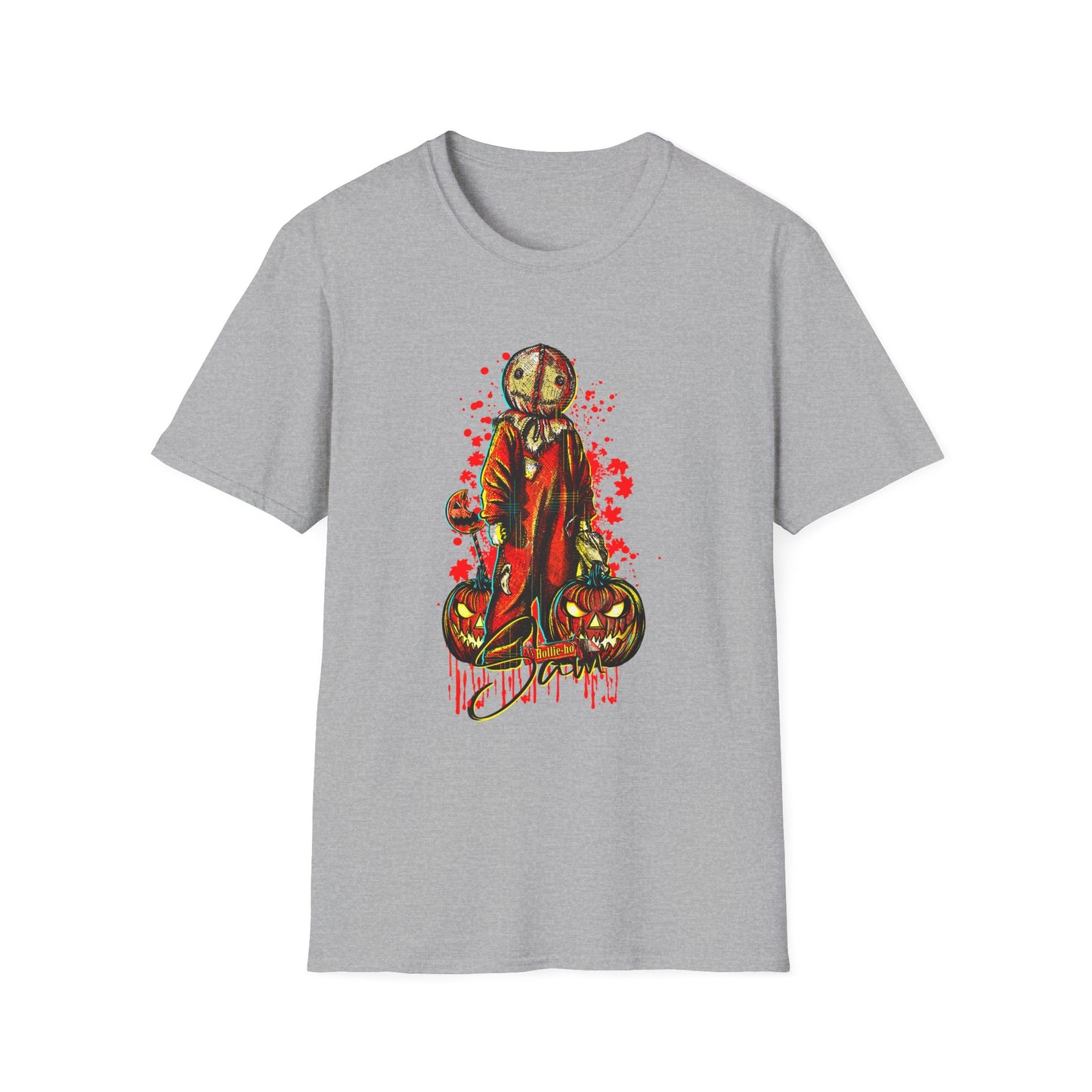 Sam-Halloween-Inspired Unisex T-Shirt with Creepy Artwork, Graphic Tee for Fall Celebrations, Spooky Season Apparel, Unique Gift Idea, [...]