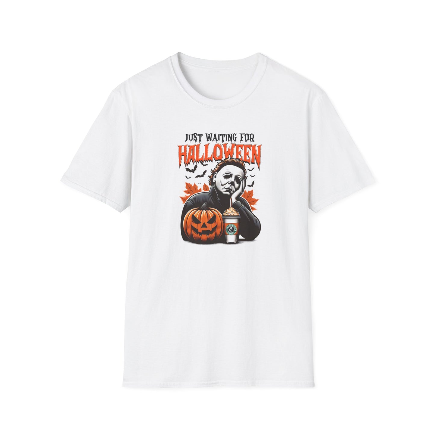 Patiently waiting for Halloween Unisex Softstyle T-Shirt