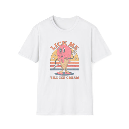 Ice Cream Lover Unisex T-Shirt,Adult, Humor, Fun Graphic Tee, Summer Fashion, Gift for Foodies, Cute Casual Wear, Sweet Treat Apparel